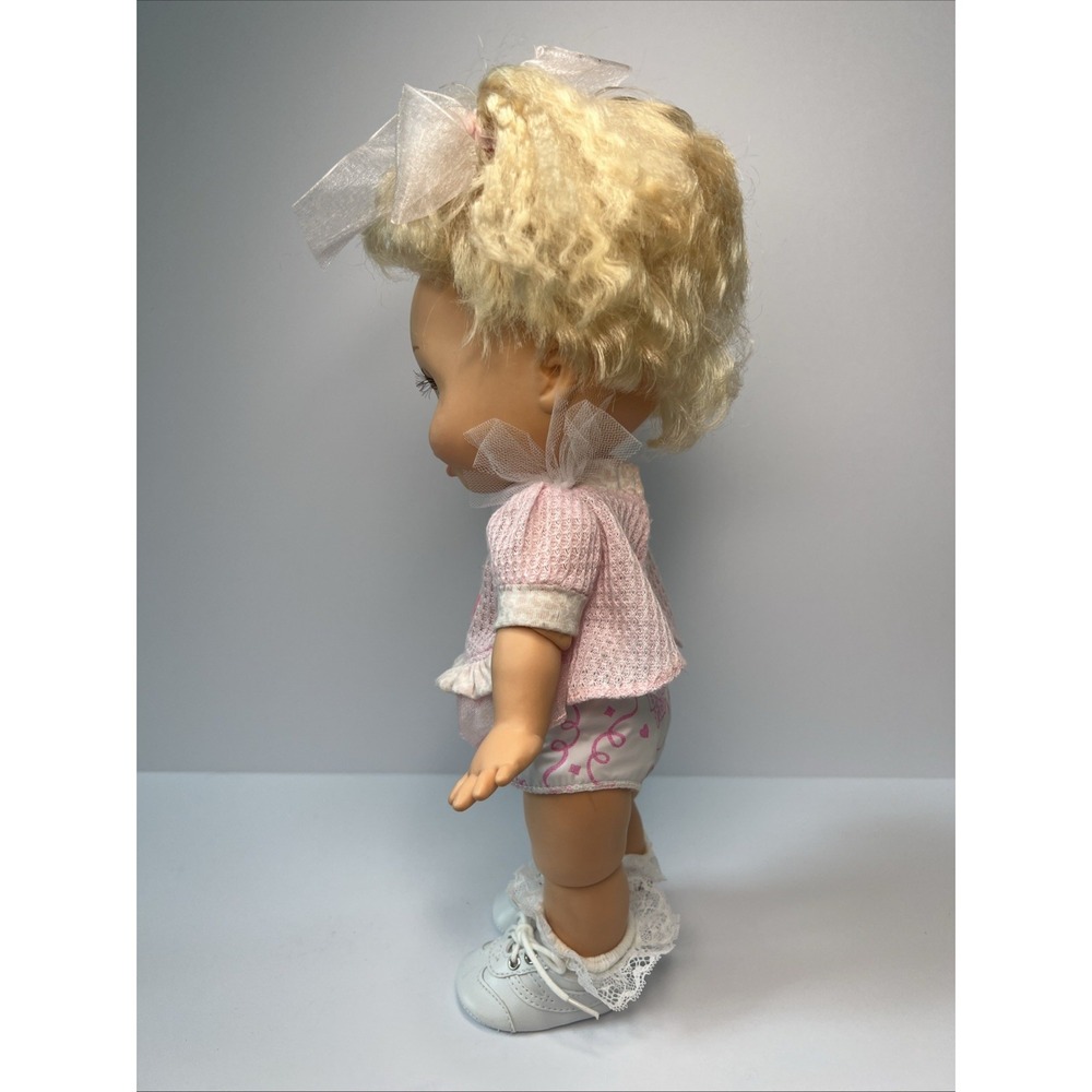 Vintage 1990 Galoob Baby Face So Innocent Cynthia #7 Original Top Blue Eyes - Picture 5 of 16
